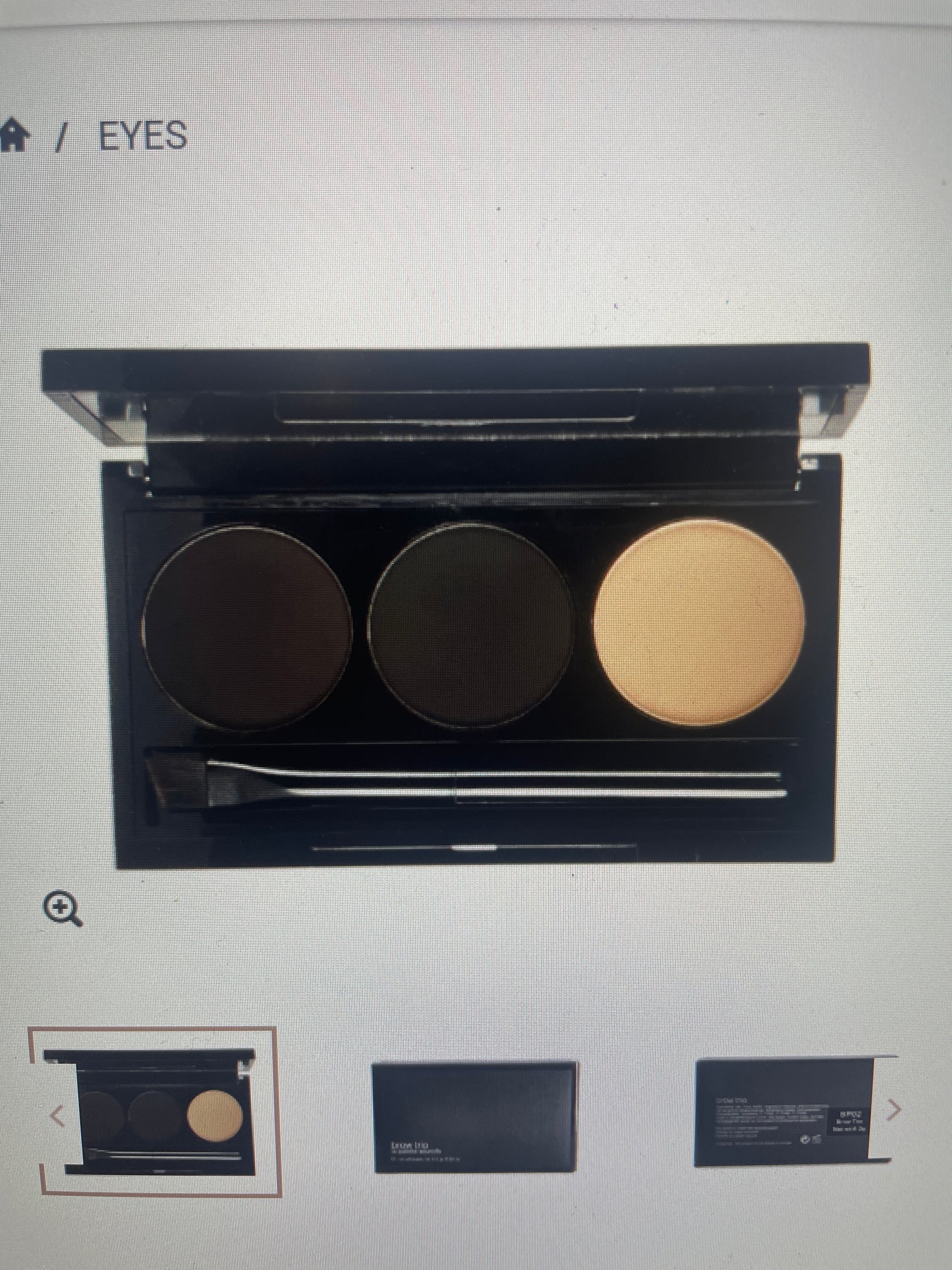 Brow (ištahe) Palette