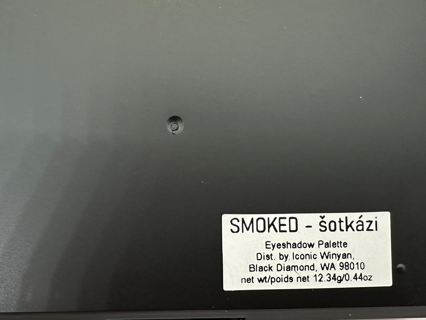 The Smoked Palette- šotkázi